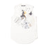 JULIUS 868CPM2 Off White / Stan Graphic Sleeve Less Tops